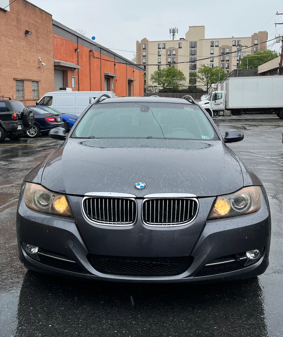 BMW after collision repair