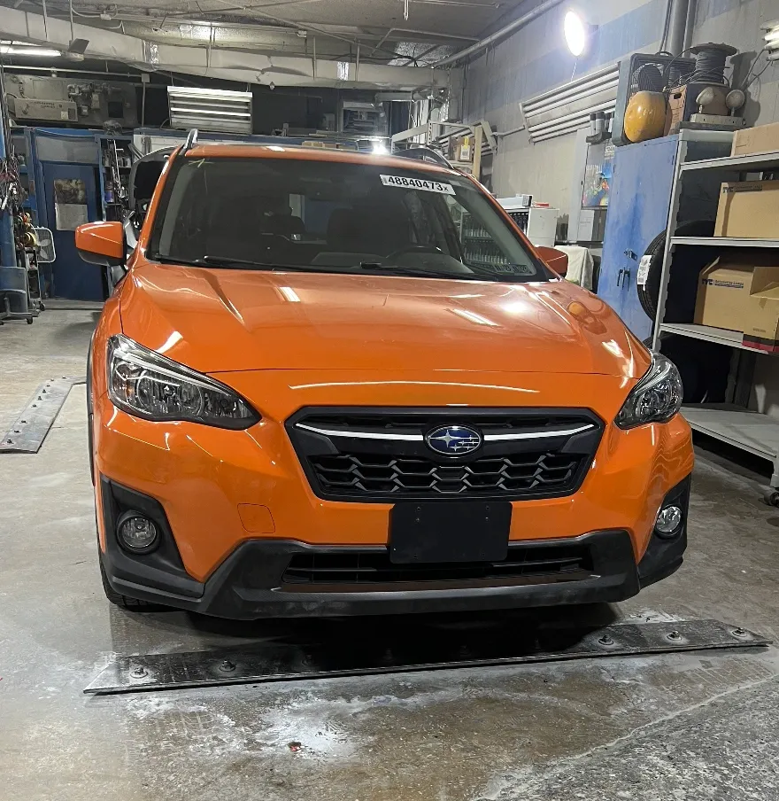 Subaru after repair